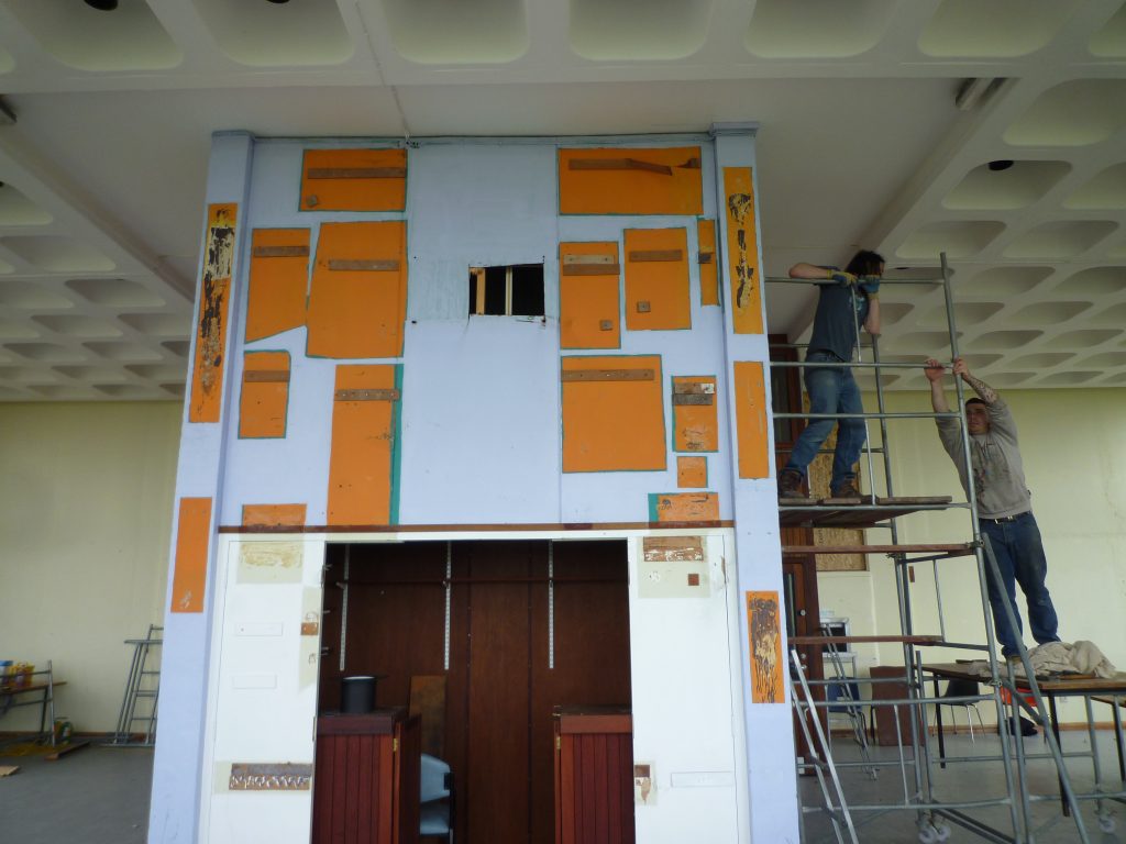 Y Bont removal from Harlech 2013