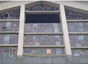 damage to Jonah Jones window in Rugby