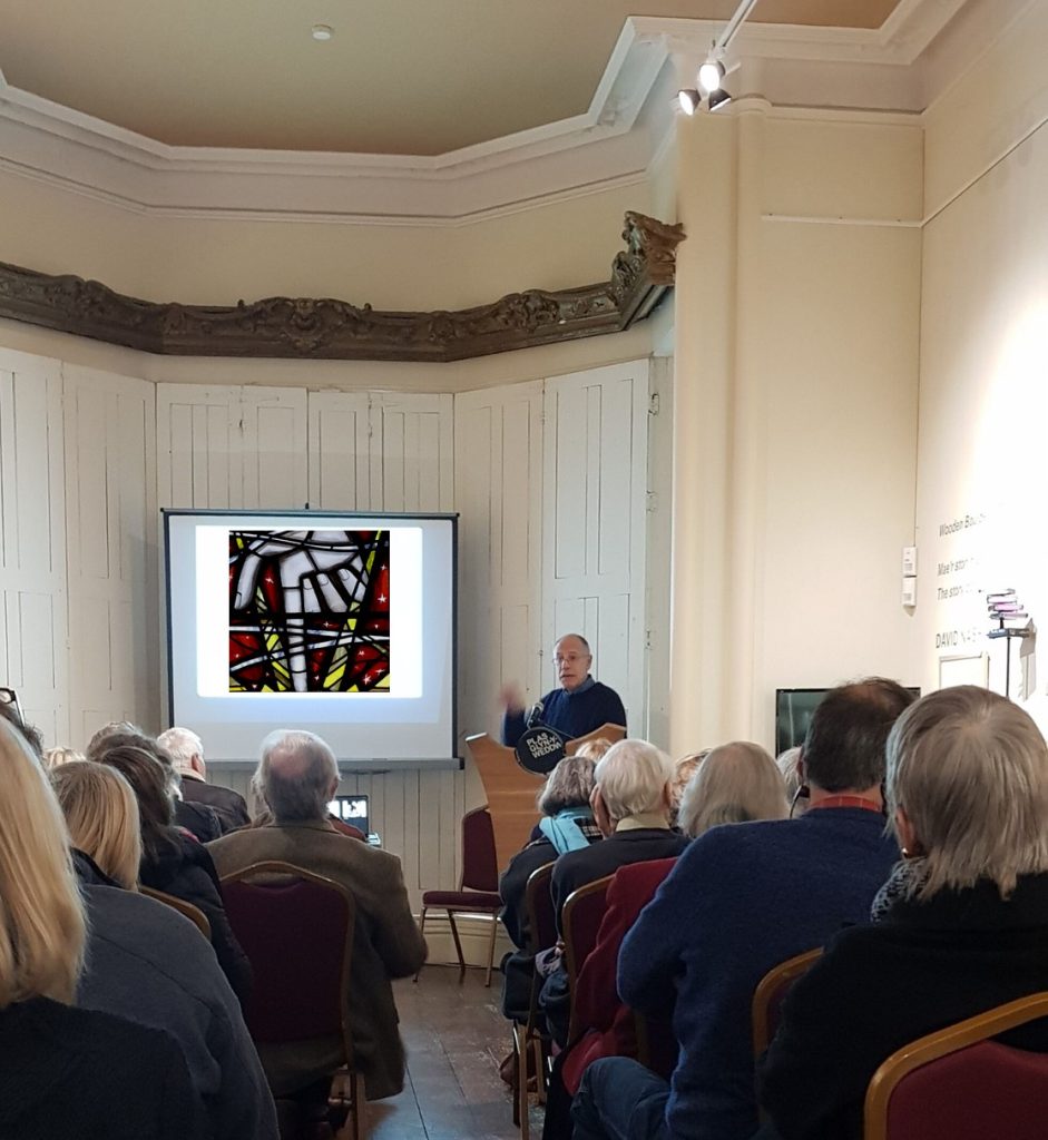 Peter Jones talk at Oriel Plas Glyn-y-Weddw centennial exhibition