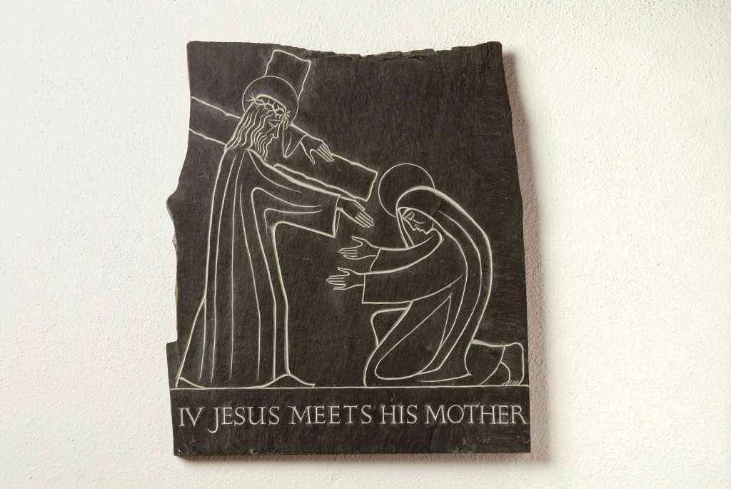 4th Station of the Cross at Ratcliffe College by Jonah Jones