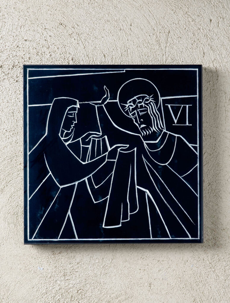 6th Station of the Cross at Ampleforth College by Jonah Jones