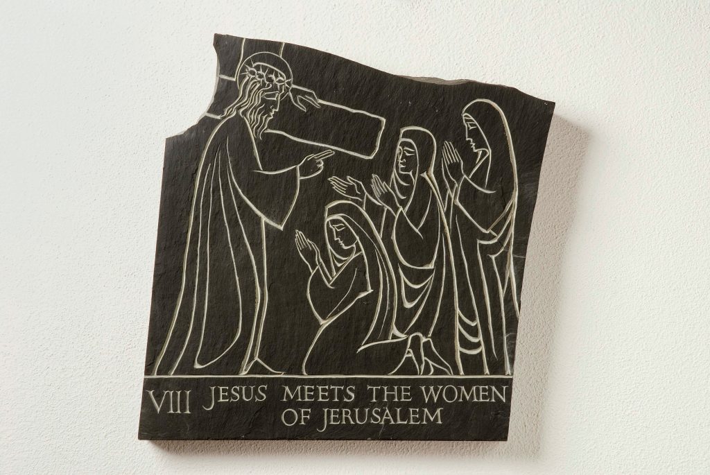 8th Station of the Cross at Ratcliffe College by Jonah Jones