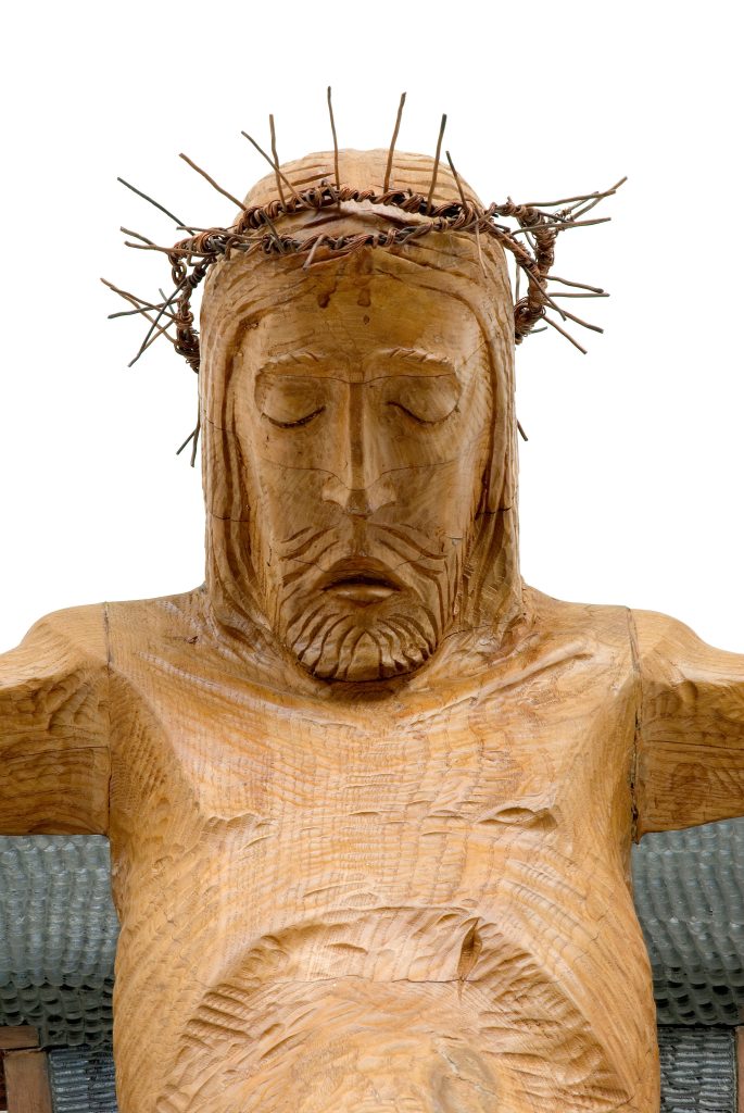 Jonah Jones: Hurst Green rood cross