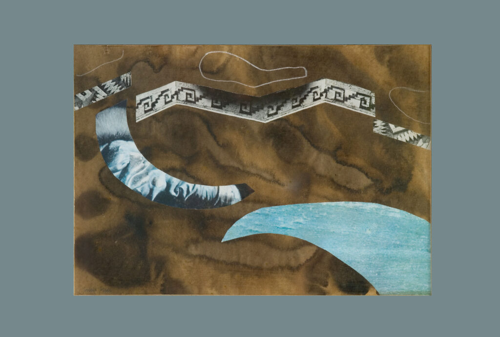 Jonah Jones: collage 'Cwm Bychan'