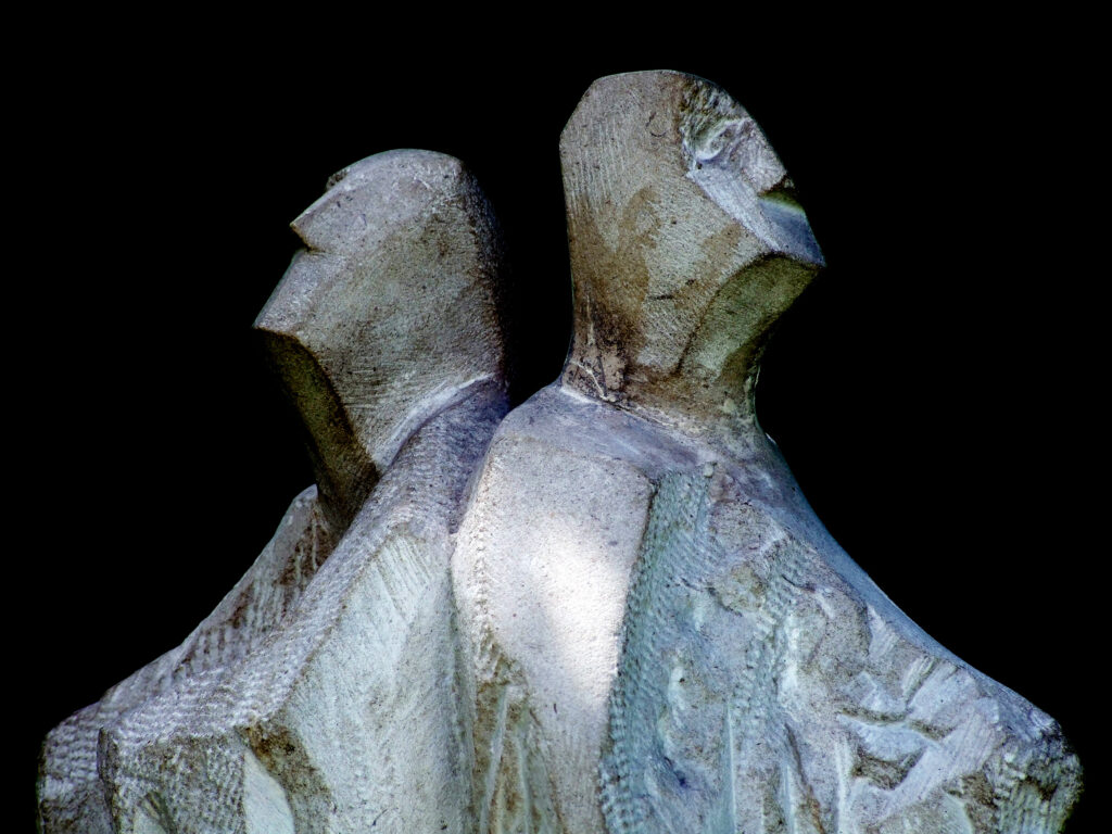 'The Blind' sculpture by Jonah Jones