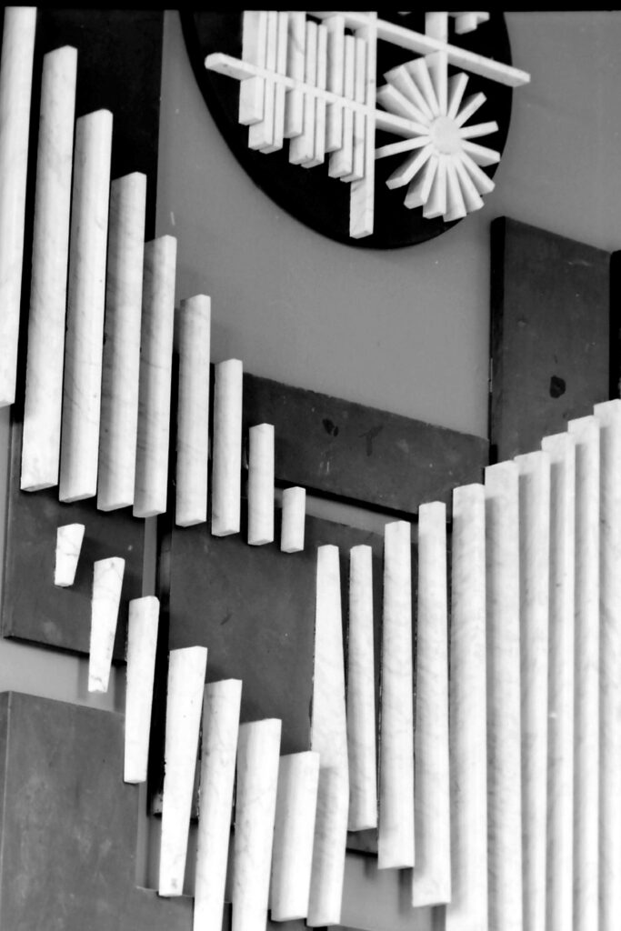 'Y Bont' wall sculpture by Jonah Jones