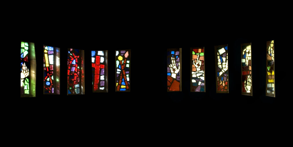 Jonah Jones dalle de verre at Ampleforth College