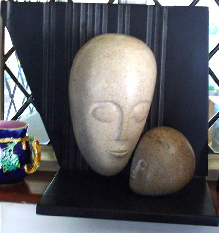 Jonah Jones sculpture 'Mother and Child'