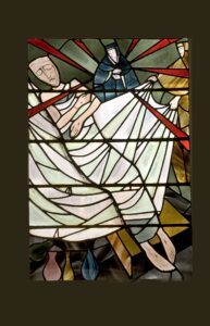 Jonah Jones stained-glass window (6) in Emery Chapel