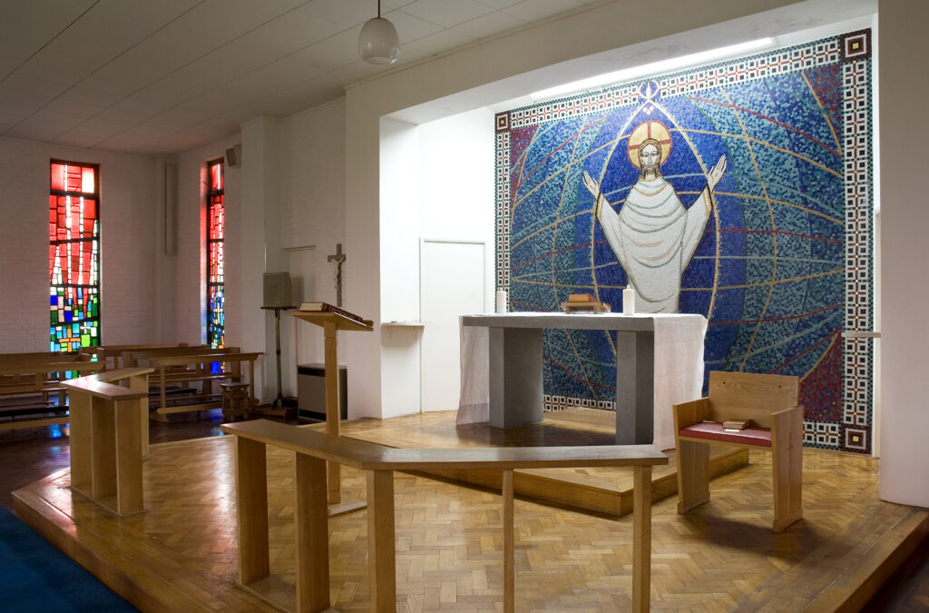 Jonah Jones mosaic: formerly at Morfa Nefyn