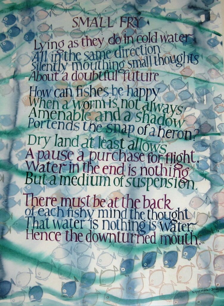 Small Fry - Jonah Jones watercolour