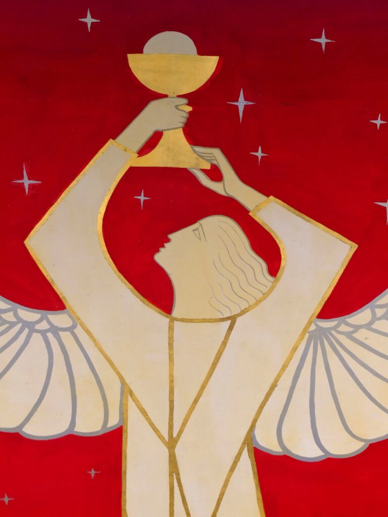 Jonah Jones baldacchino (detail), Newport