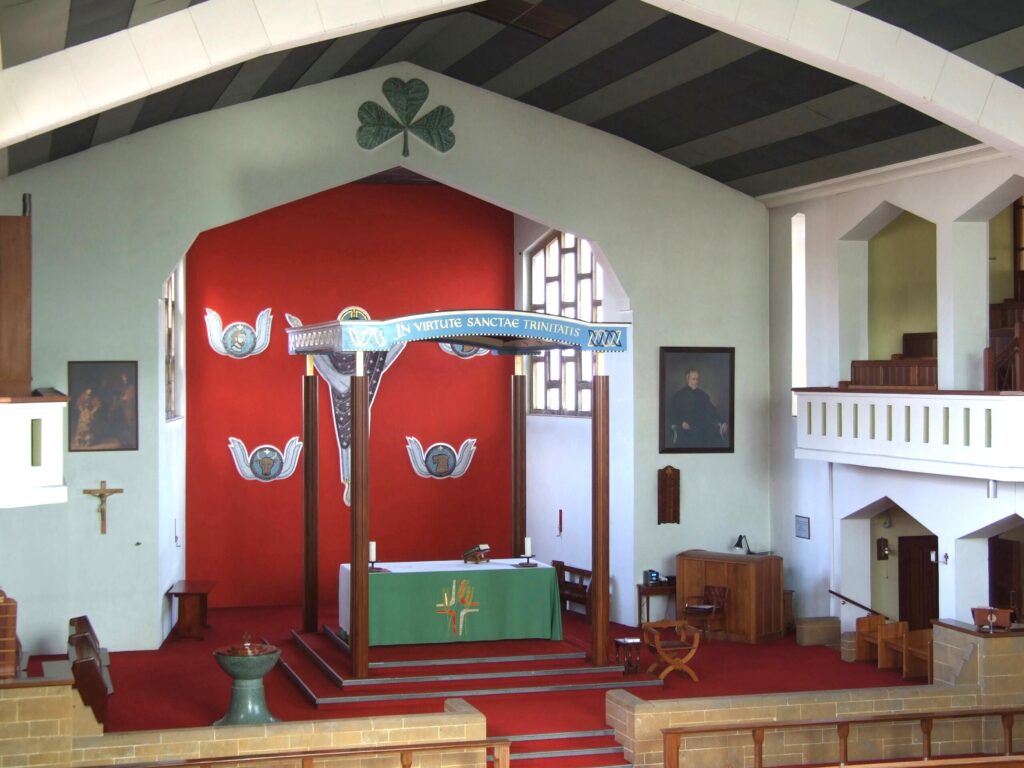 Jonah Jones mosaic and baldacchino, Newport