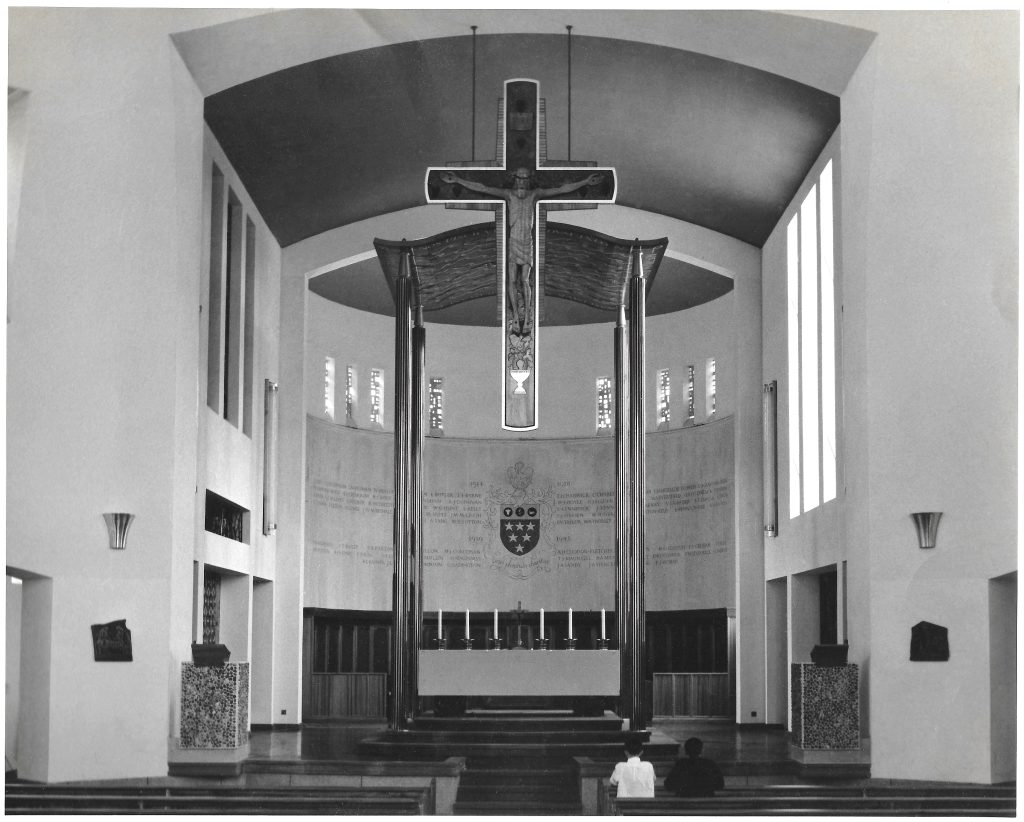 Baldacchino by Jonah Jones at Ratcliffe College