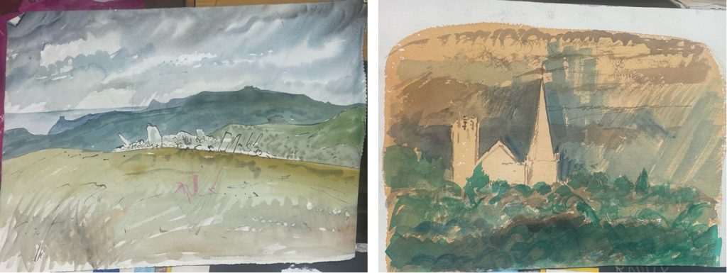 Bryn Cader Faner & Llandaff Cathedral - Jonah Jones