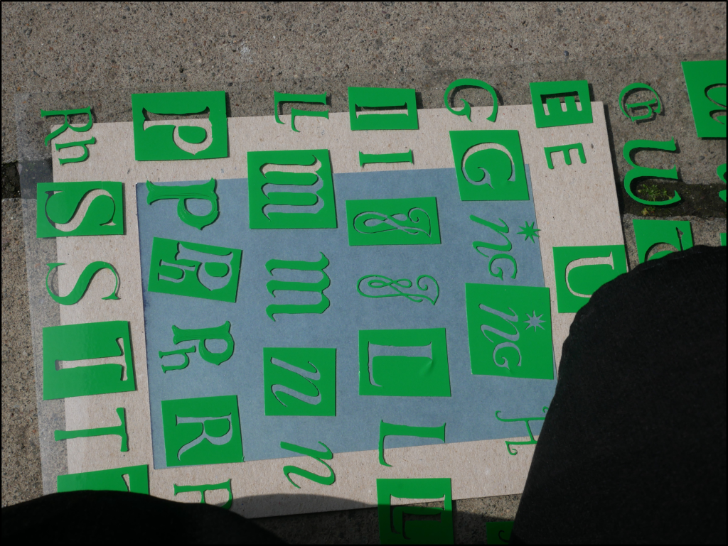 Ffion Pritchard cyanotype process: 7