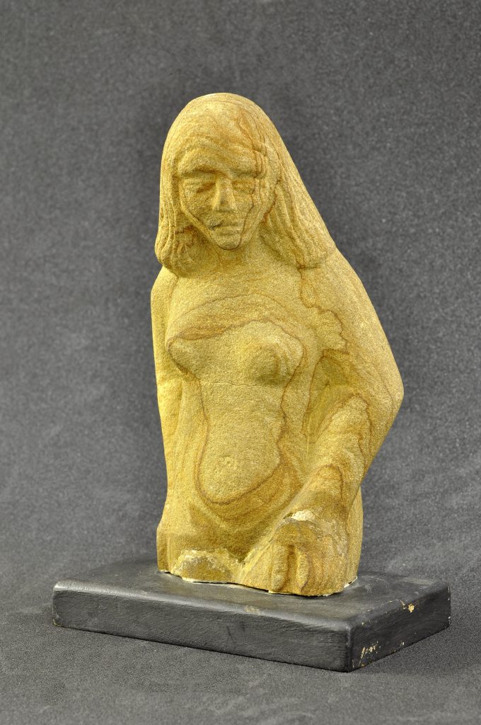 Standing Woman - Jonah Jones sculpture