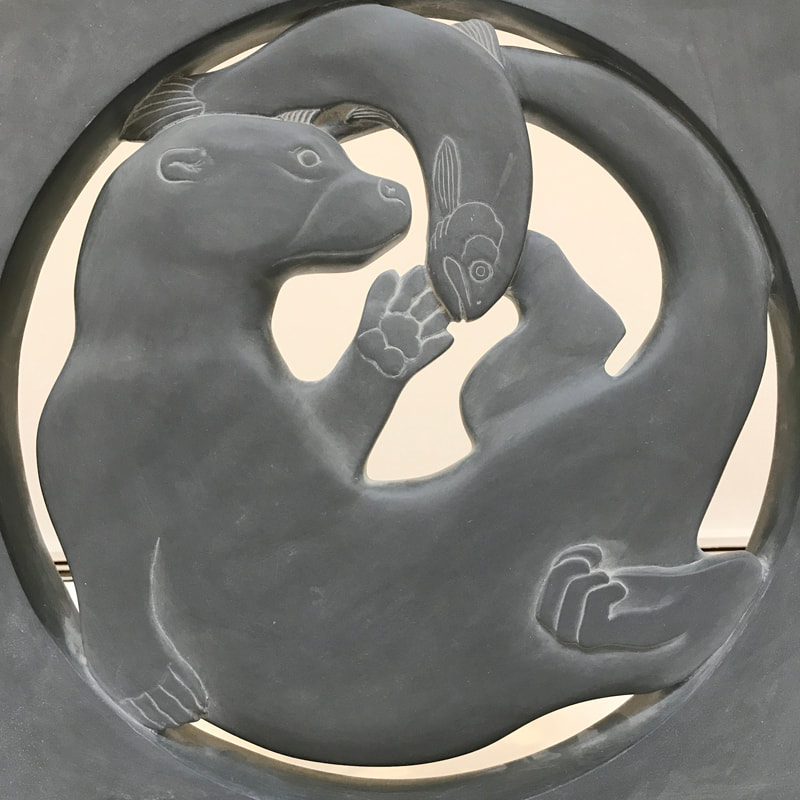 Otter by Meic Watts