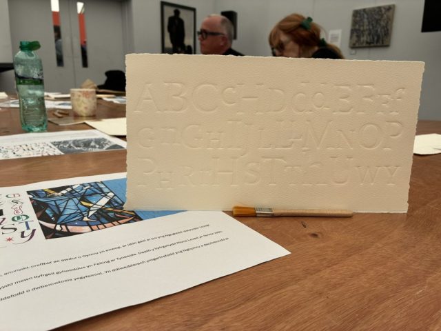 Marian Haf print workshop for adults at 2026 Eisteddfod