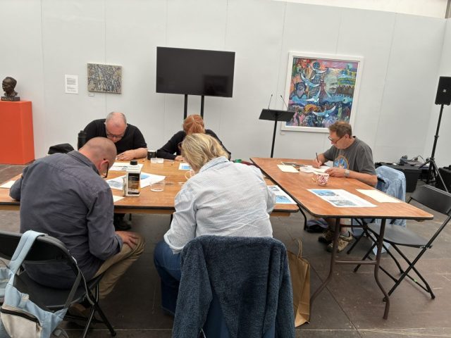Marian Haf print workshop for adults at 2026 Eisteddfod